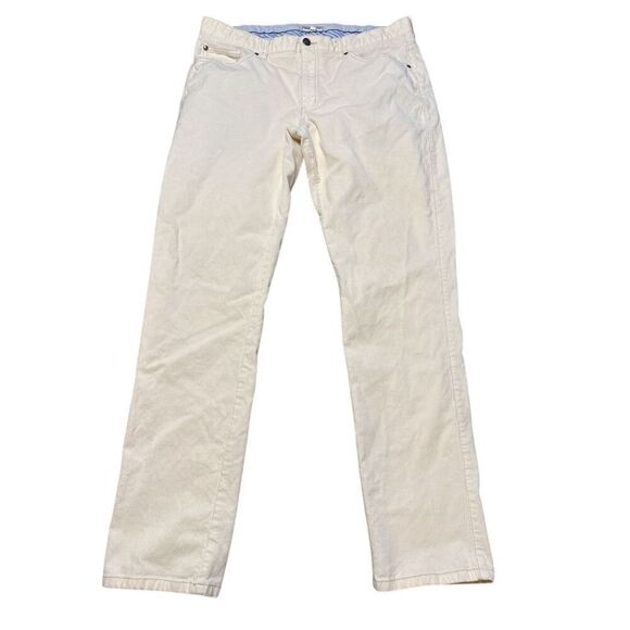 Peter Millar Other - Peter Millar Crown Pants Mens 36x30 Stone Classic Superior Soft Corduroy Trouser